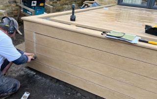 Wyldwood Millboard Composite Decking Installation in Golden Oak