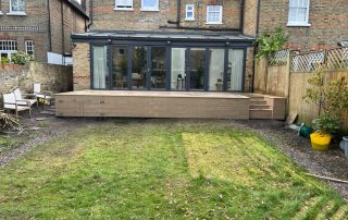 Wyldwood Millboard Composite Decking Installation in Golden Oak