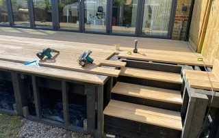 Wyldwood Millboard Composite Decking Installation in Golden Oak