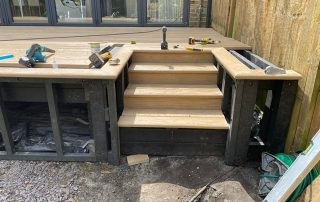 Wyldwood Millboard Composite Decking Installation in Golden Oak