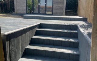 Redux Dusk Decking Overton 1 Composite decking balcony installed in Overton